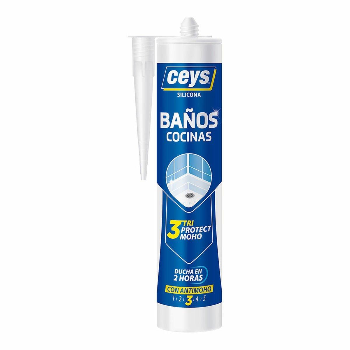 Silicona Ceys Triprotect Transparente 280 ml