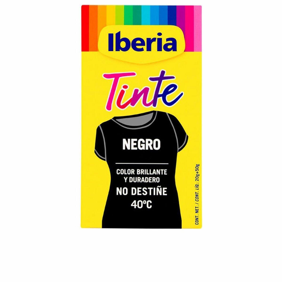 Tinte para Ropa Tintes Iberia Negro 70 g