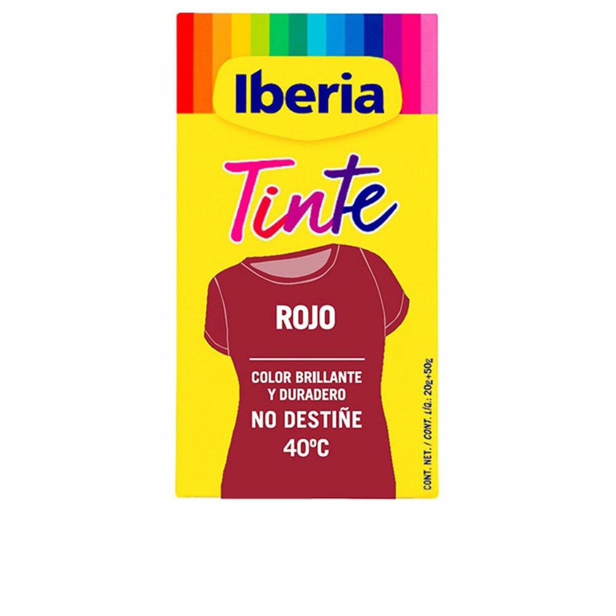 Tinte para Ropa Tintes Iberia Rojo 70 g