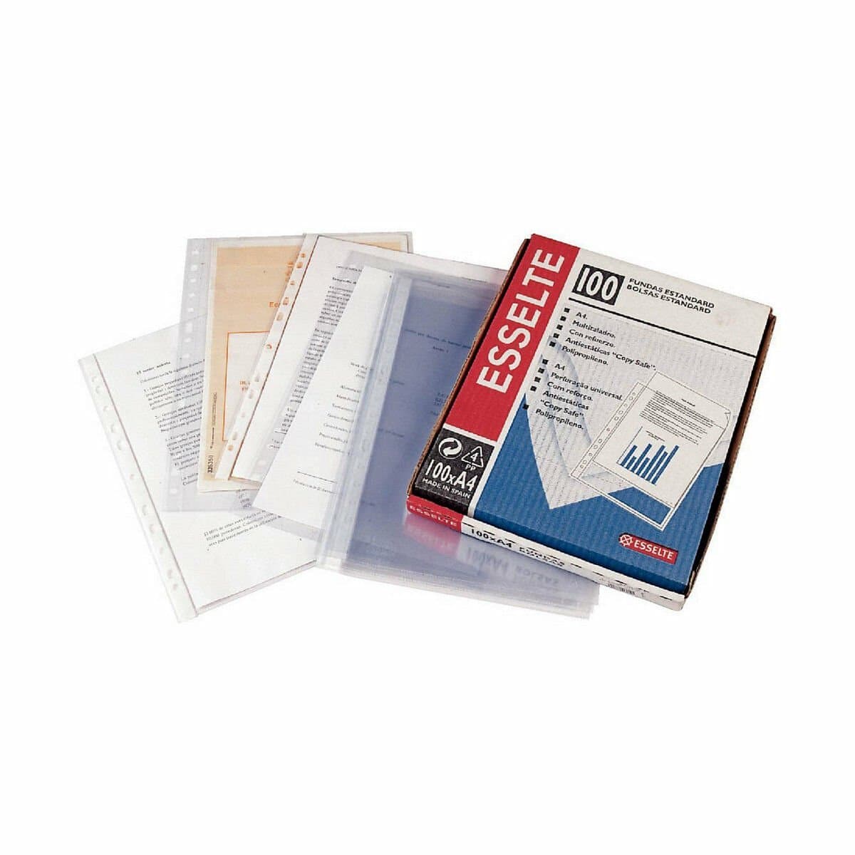 Fundas Esselte Transparente A4 Polipropileno
