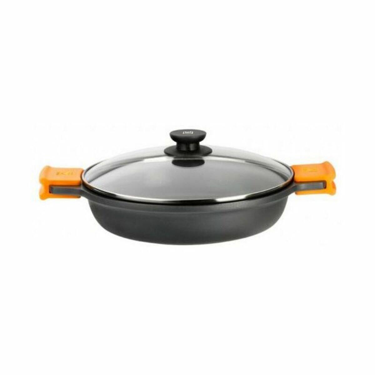 Cacerola BRA A270536 Ø 36 cm Negro