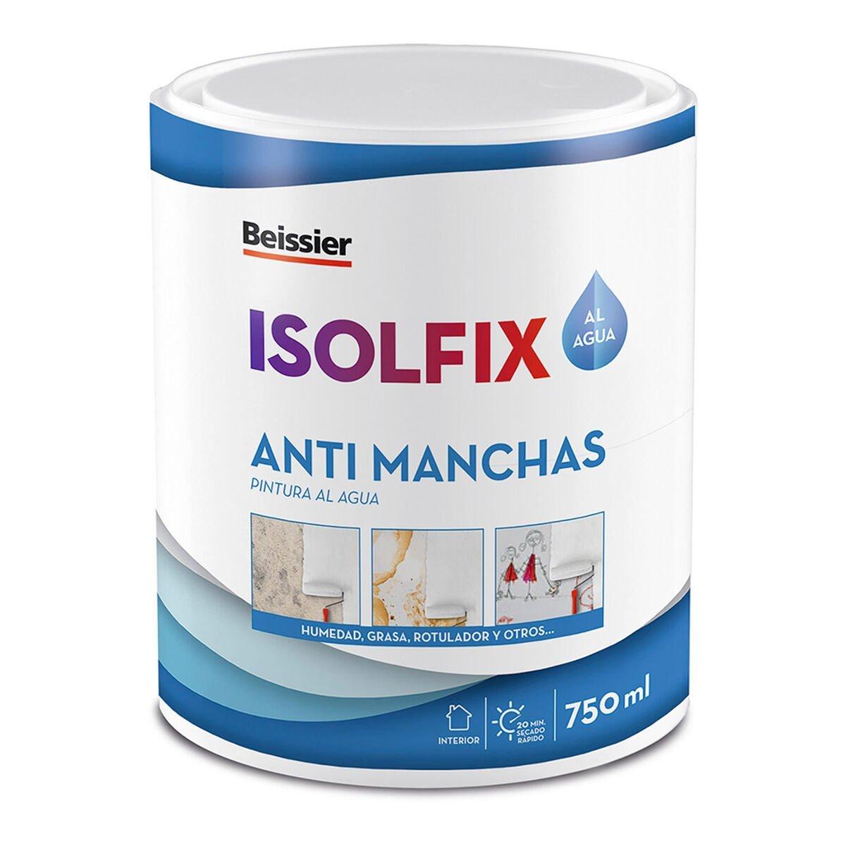 Pintura acrílica Beissier 70249-012 Isolfix Blanco 750 ml Antimanchas