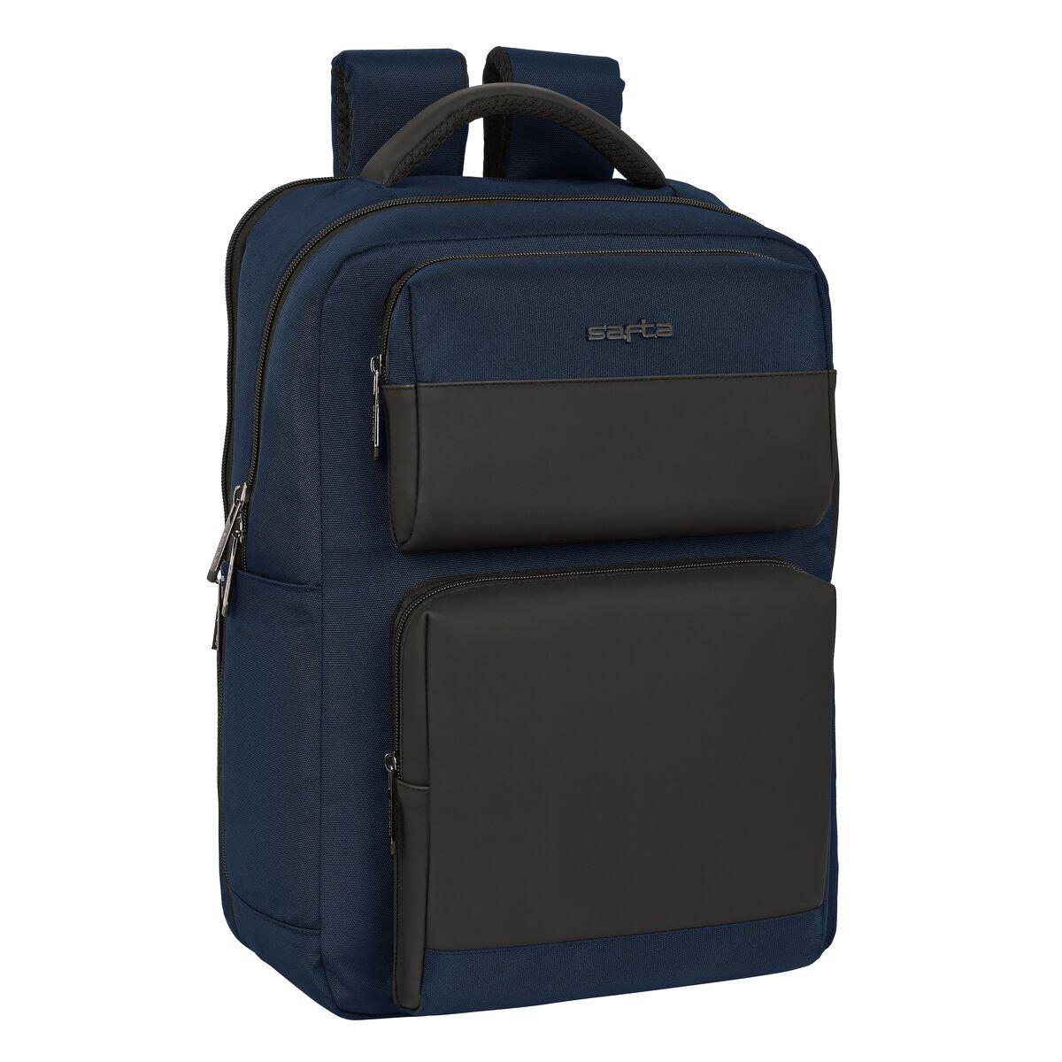 Mochila para Portátil Safta Dark blue Azul oscuro
