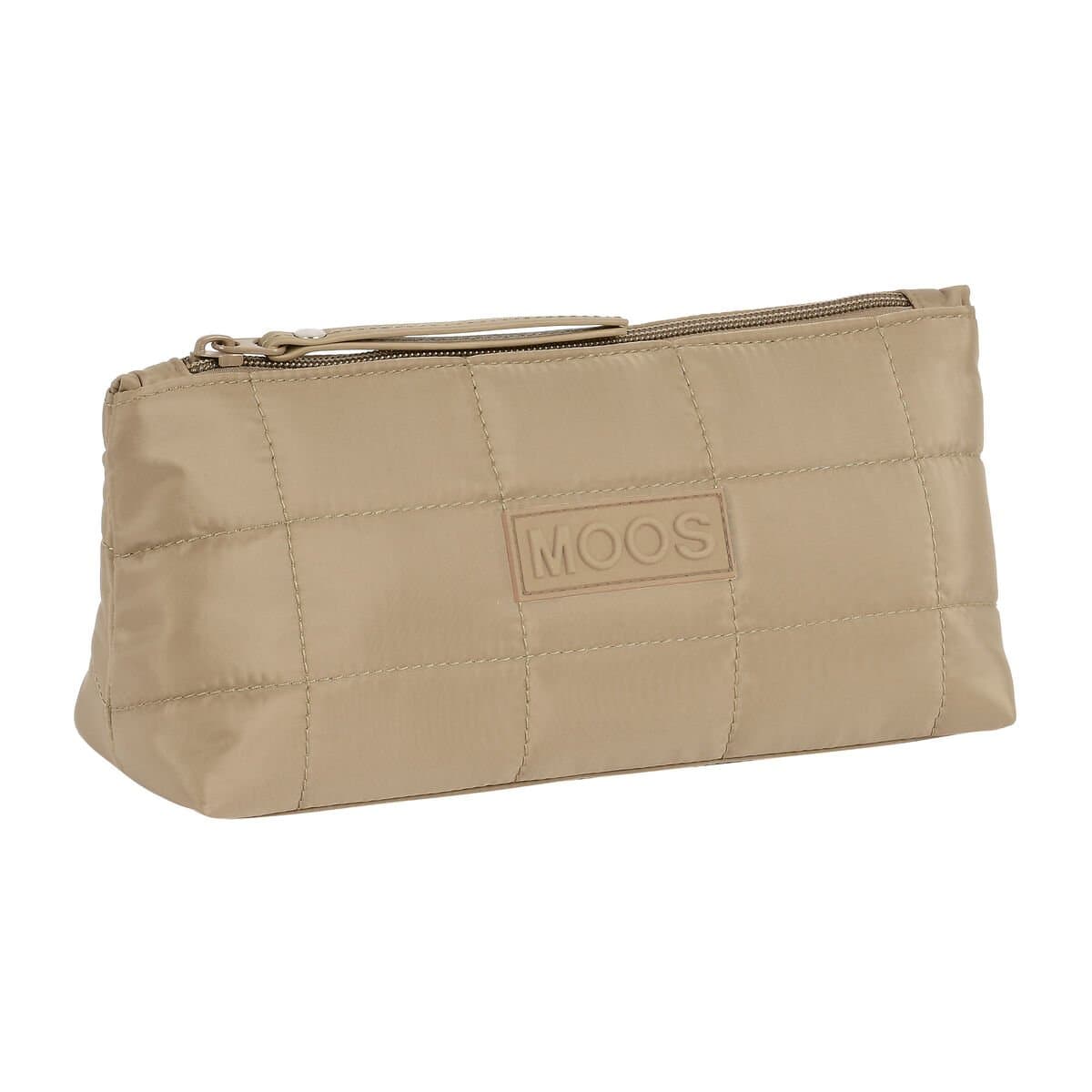 Neceser Escolar Moos Camel Camel Acolchado 23 x 12 x 8 cm
