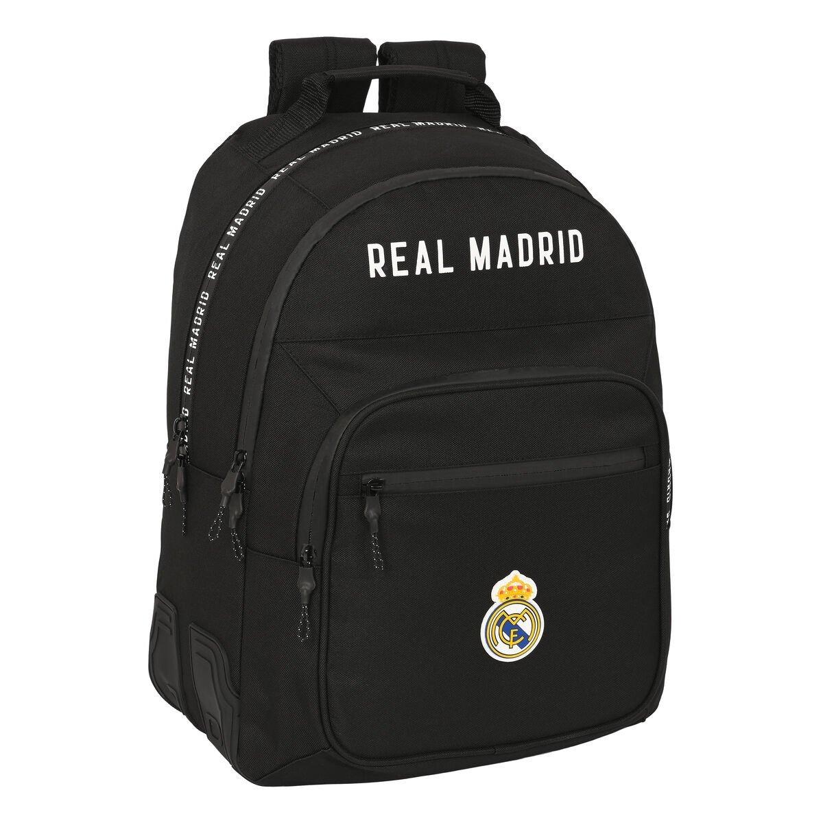 Mochila Escolar Real Madrid C.F. Corporativa Negro