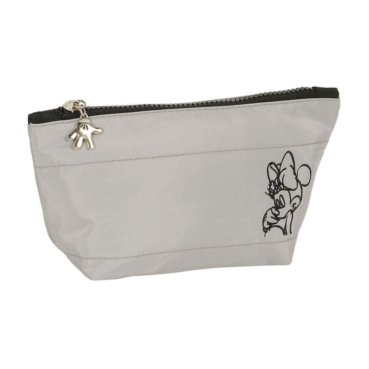 Neceser de Viaje Minnie Mouse Teen Sand Gris claro 23 x 12 x 8 cm
