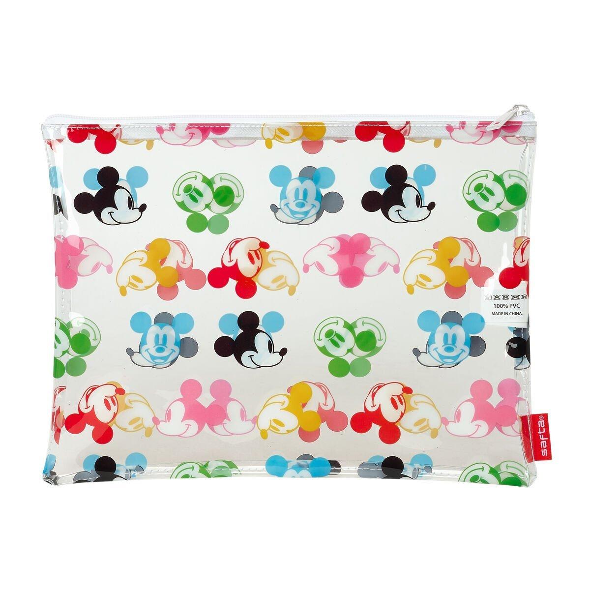 Neceser Infantil Mickey Mouse Clubhouse Beach Multicolor Transparente