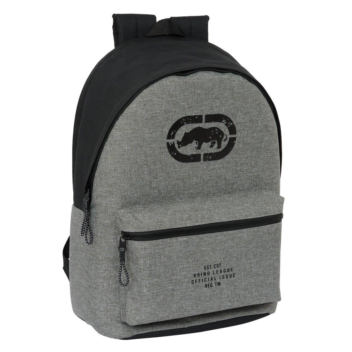 Mochila para Portátil Eckō Unltd. Rhino Negro Gris