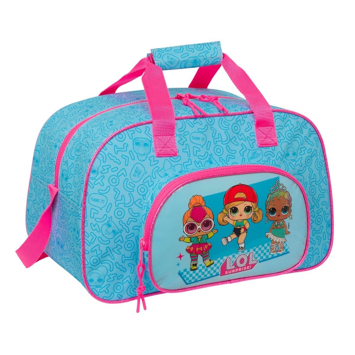 Bolsa de Deporte LOL Surprise! Divas Azul 40 x 24 x 23 cm