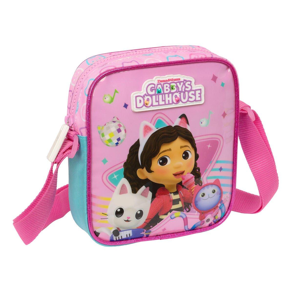 Bolso Bandolera Gabby's Dollhouse Party Rosa 16 x 18 x 4 cm