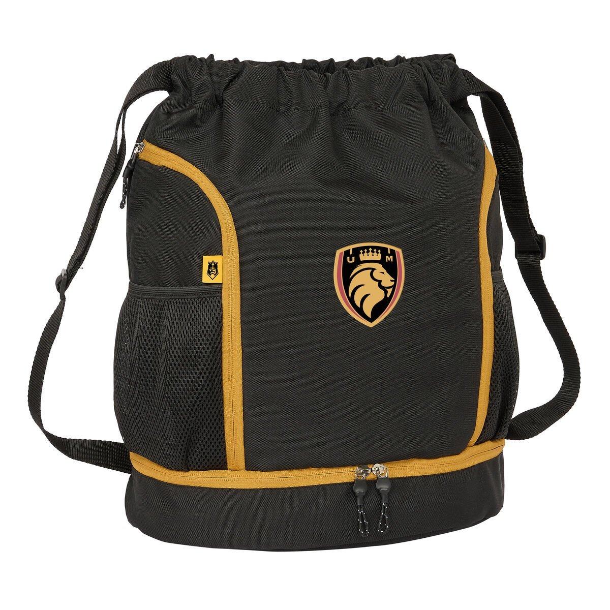 Bolsa Mochila con Cuerdas Kings League Ultimate Móstoles Negro 35 x 40 x 1 cm