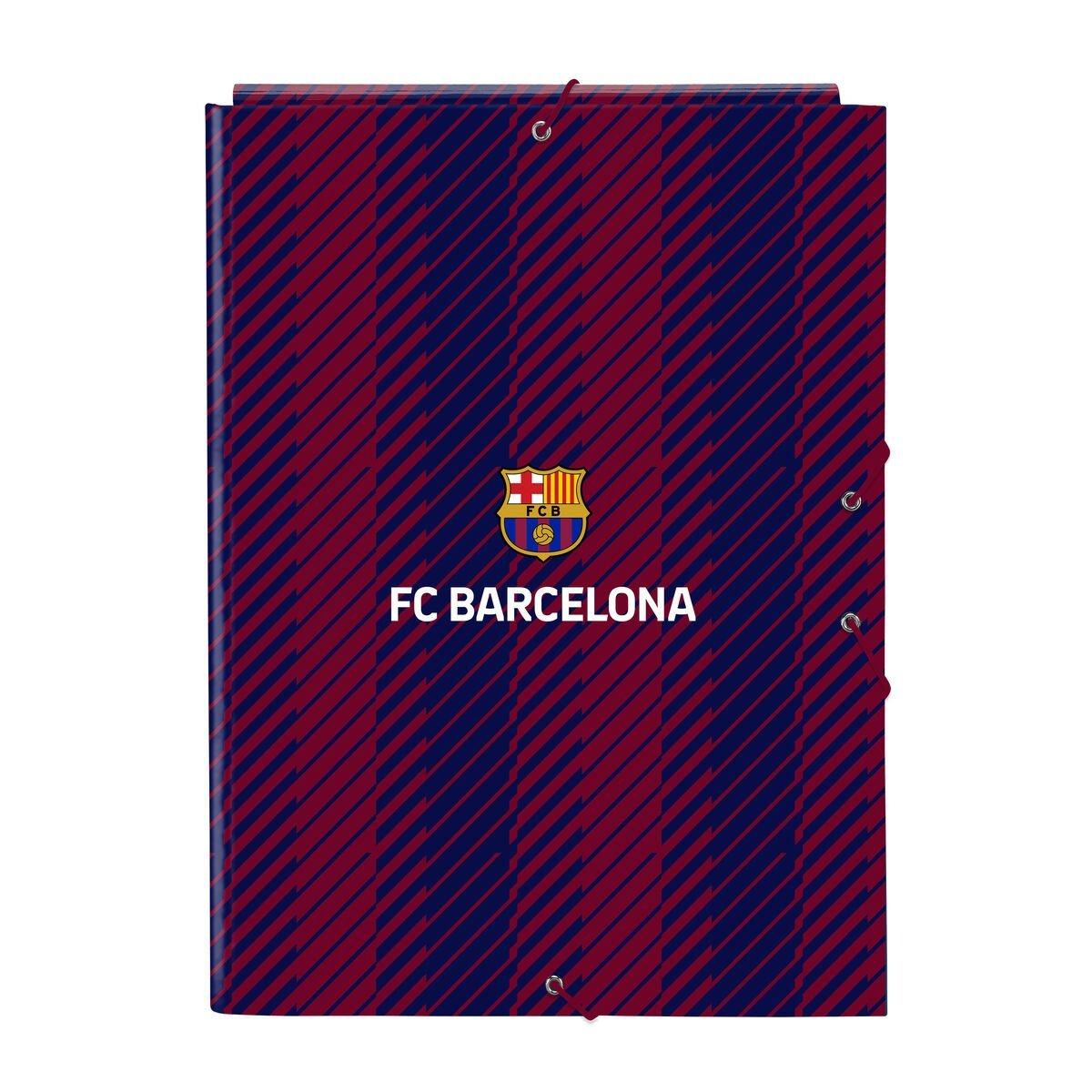 Carpeta F.C. Barcelona 24/25 Granate Azul marino A4