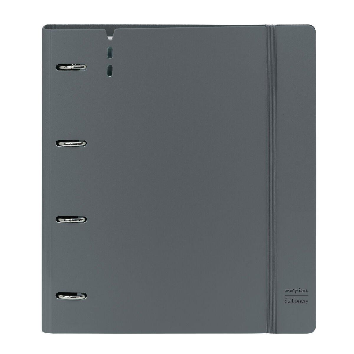 Carpeta de anillas Safta Dark grey