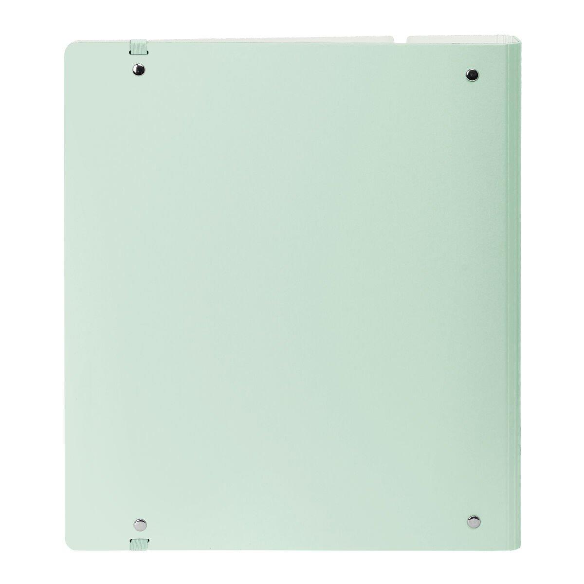 Carpeta de anillas Safta Light green Verde Claro