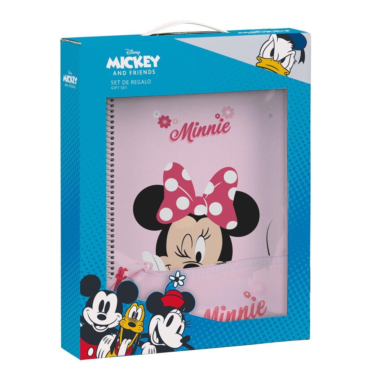 Set de Papelería Minnie Mouse Naive 2 Piezas