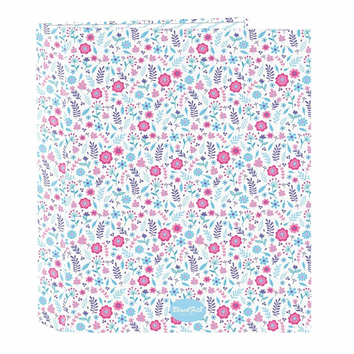 Carpeta de anillas BlackFit8 Cool Multicolor A4 27 x 33 x 6 cm