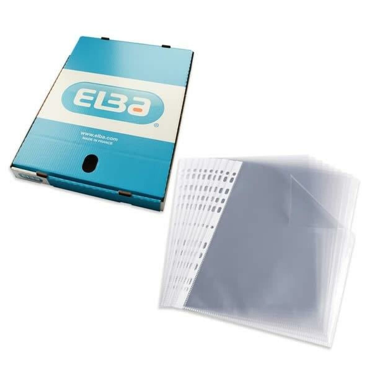 Fundas Elba Transparente A4 (100 Unidades)