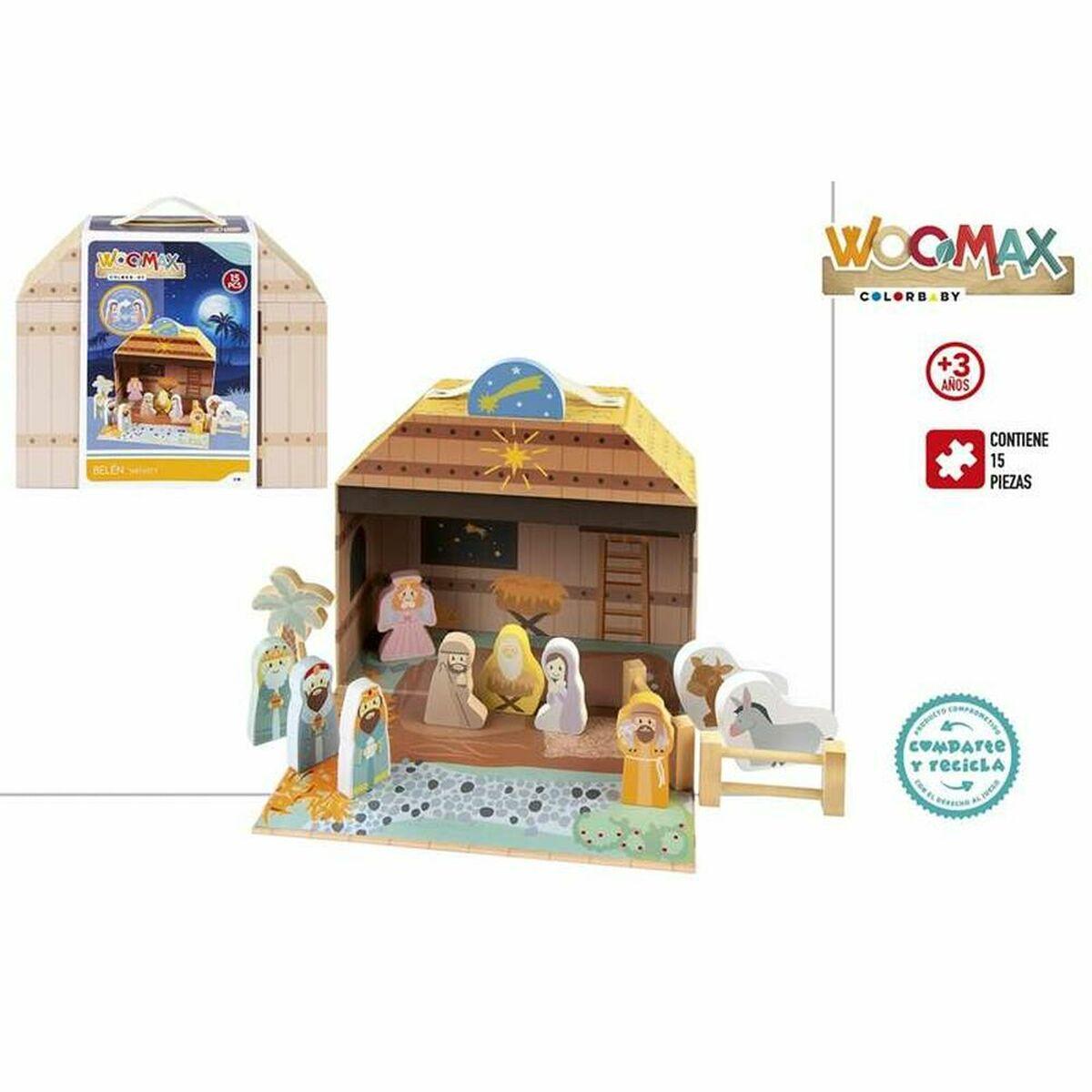 Playset Woomax 24,5 x 20,5 x 24,5 cm 15 Piezas