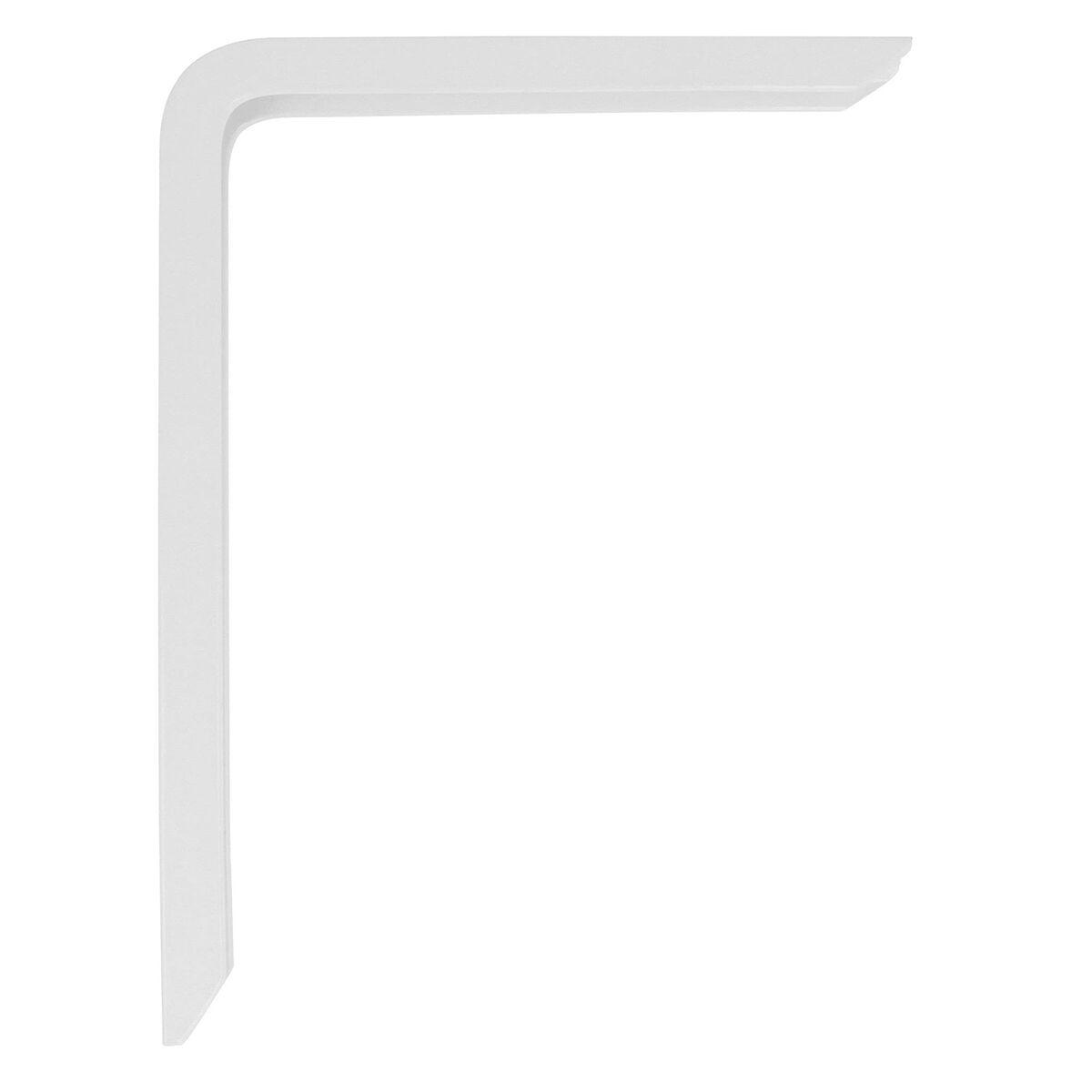 Soporte de Pared AMIG 4plus-21115 Estantes Aluminio Blanco (35 x 20 cm)