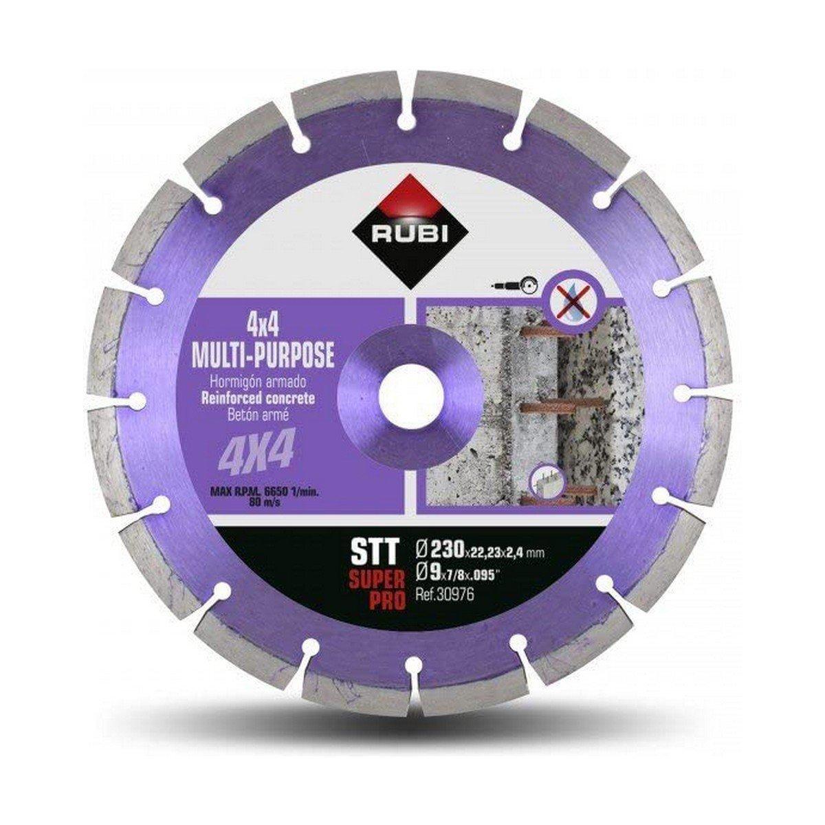 Disco de corte diamantado Rubi superpro 30976 Ø 230 mm