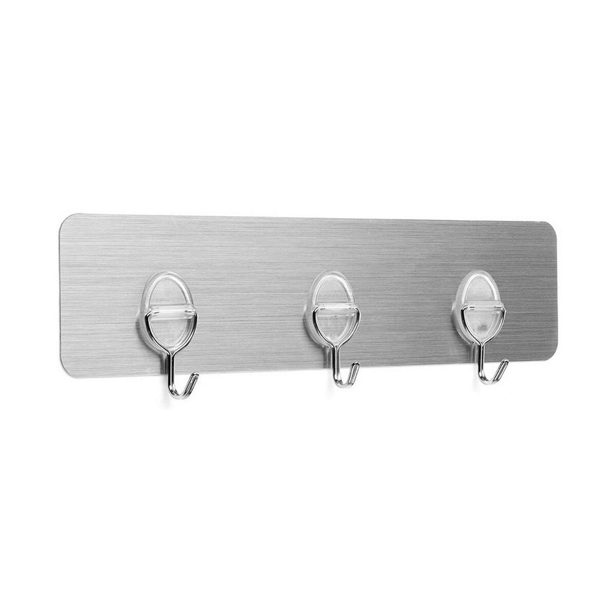 Perchero de Pared Inofix Cromado 81 x 290 x 22 mm Metal