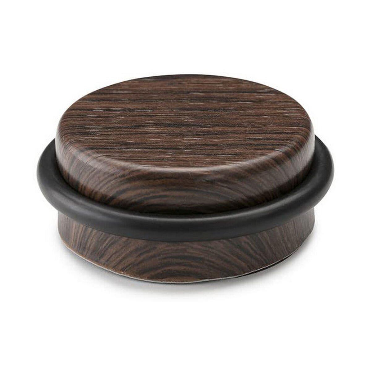 Tope Inofix Ø 4,6 x 1,8 cm Puertas Adhesivo Wengue