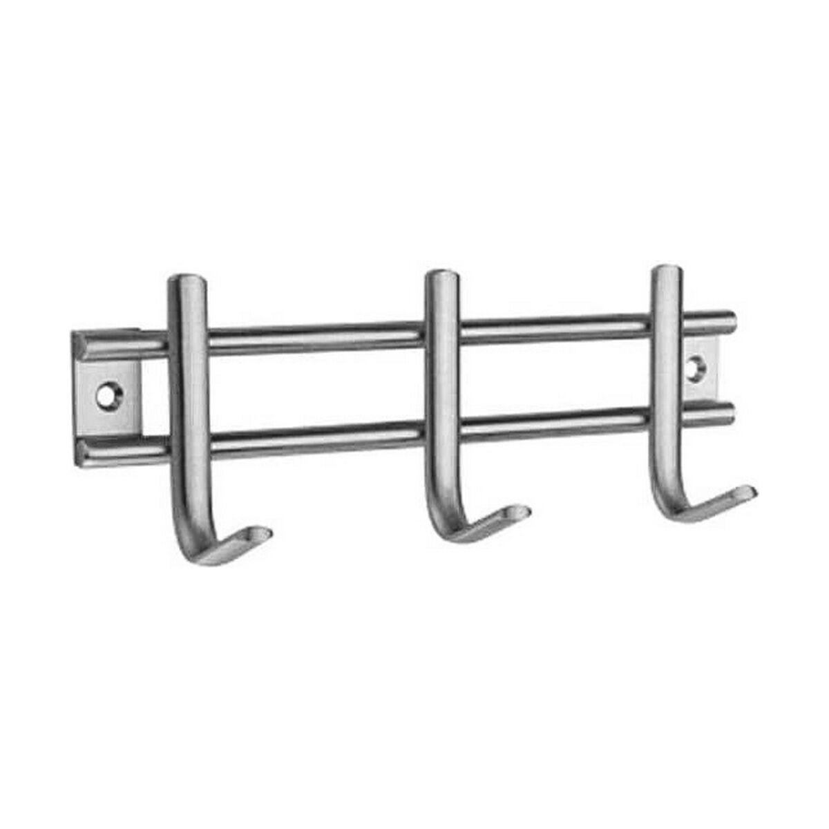 Perchero de Pared Inofix Acero Inoxidable Cromado 7,6 x 22 x 5,4 cm