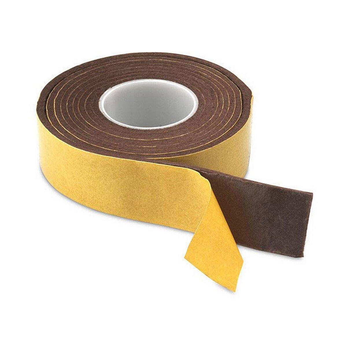 Fieltro Inofix Marrón Sintético 25 x 1500 mm Adhesivo