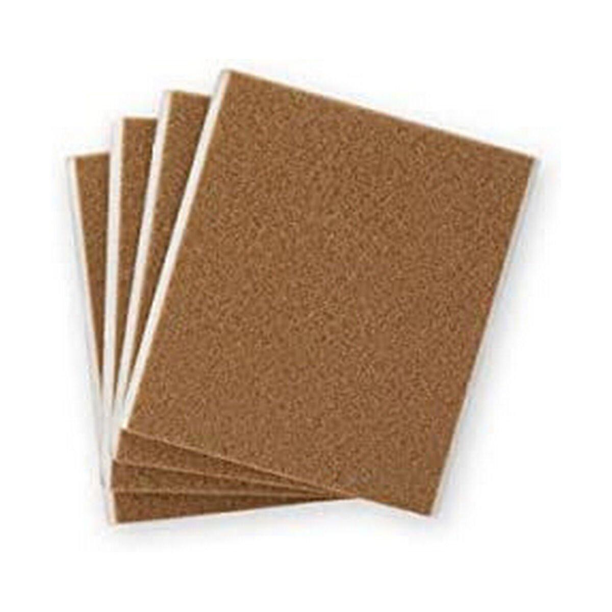 Fieltro Inofix Marrón Sintético 100 x 85 mm Adhesivo