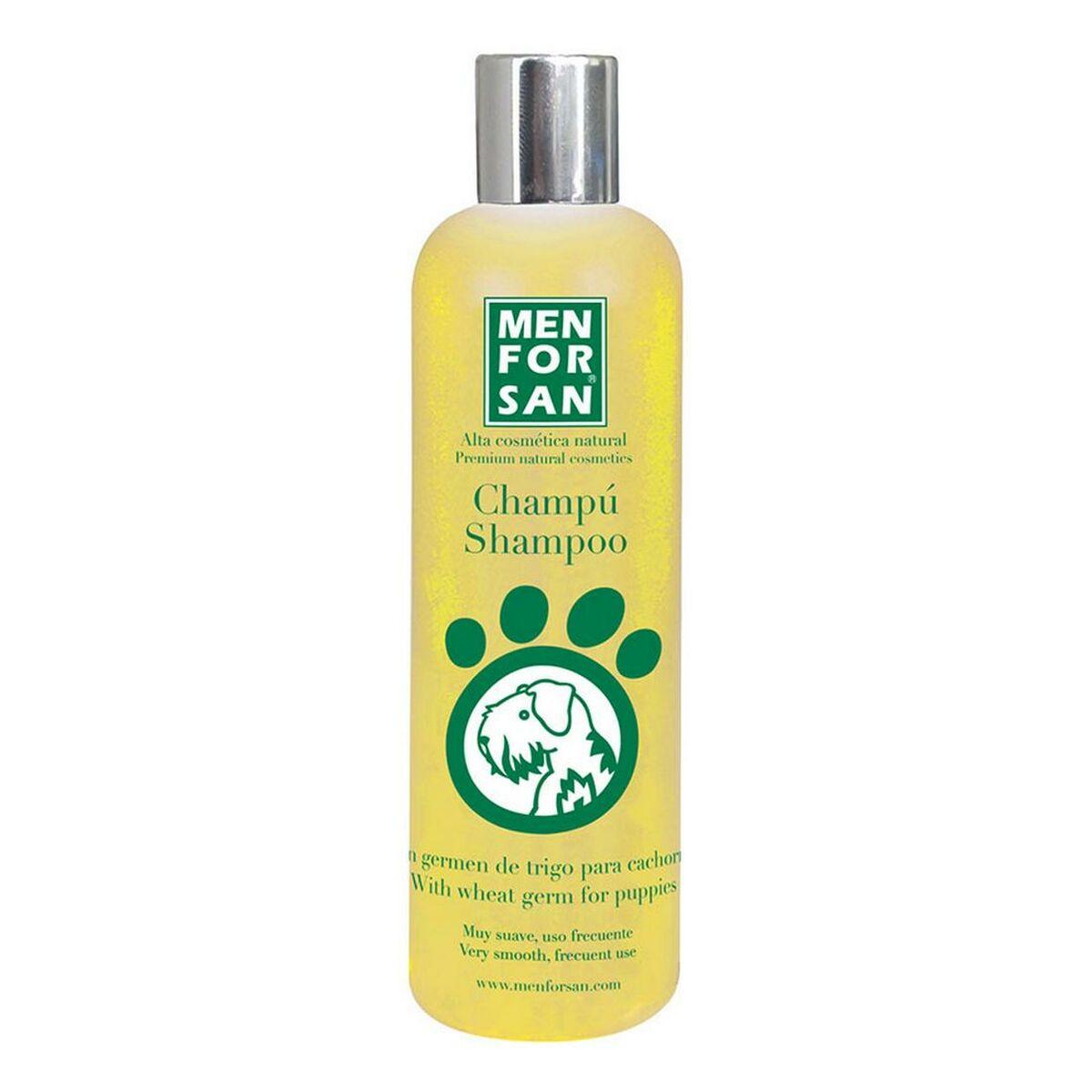 Champú para mascotas Menforsan Cachorros Germen de trigo 300 ml