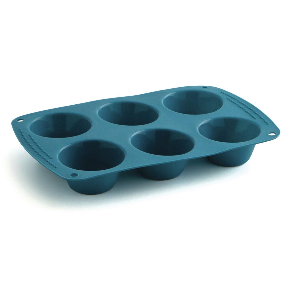 Moldes para Magdalenas Quid Silik One (26,5 x 16,6 cm) (Pack 6x)
