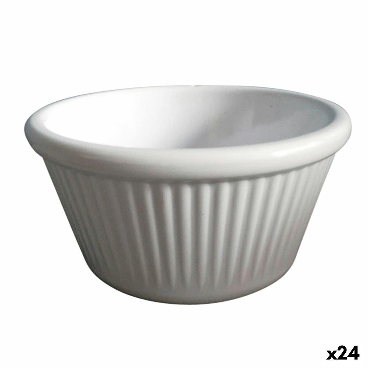 Ramequín Quid Professional Melamina Blanco Plástico 8,5 x 8,5 x 4,5 cm Ramequín (24 Unidades)