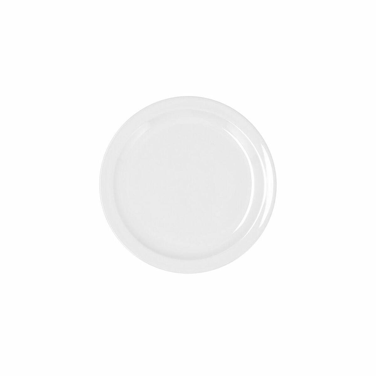 Plato Bidasoa Glacial Pan Cerámica Blanco (16 cm) (Pack 12x)