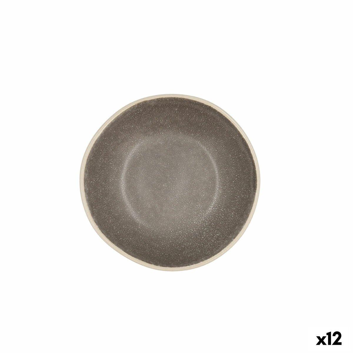 Bol Bidasoa Gio Gris Cerámica