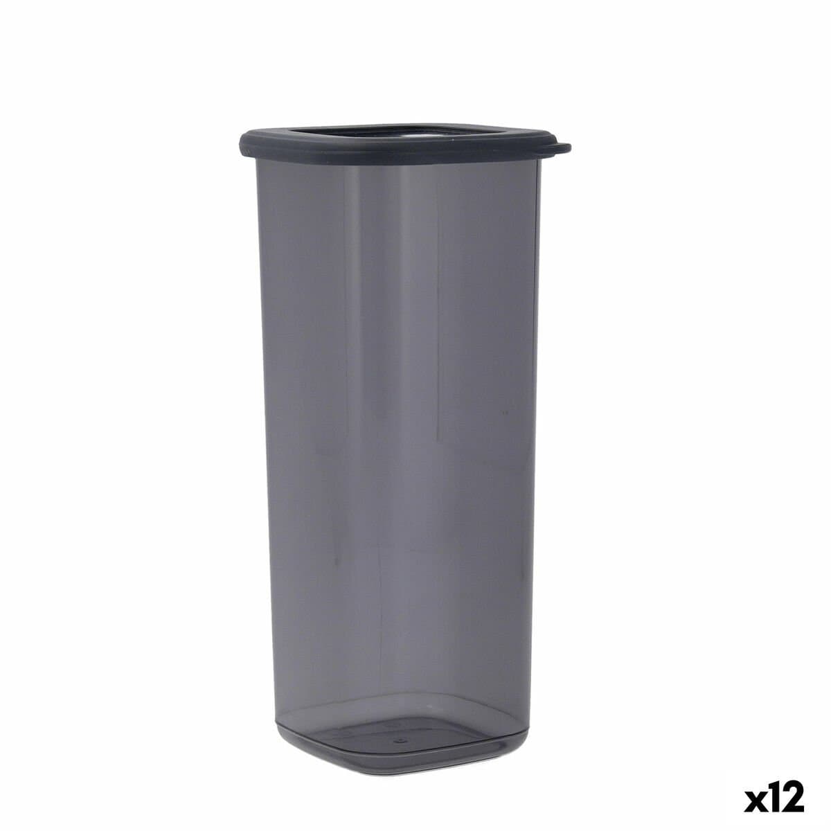Recipiente Conservador de Alimentos Quid City Gris 1,75 L Con Tapa (12 Unidades)