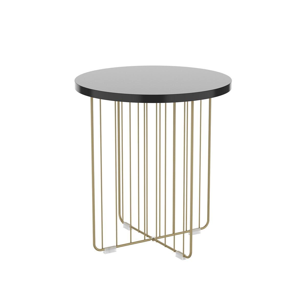 Mesa auxiliar Vinthera Moa Dorado Metal 44 x 47,8 cm