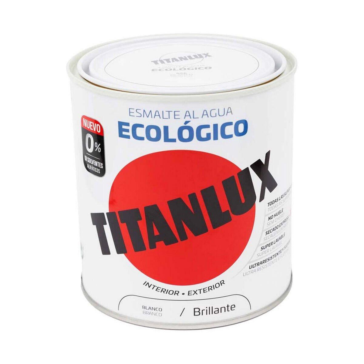 Esmalte acrílico Titanlux 00t056614 Esmalte acrílico Blanco 250 ml Ecológico