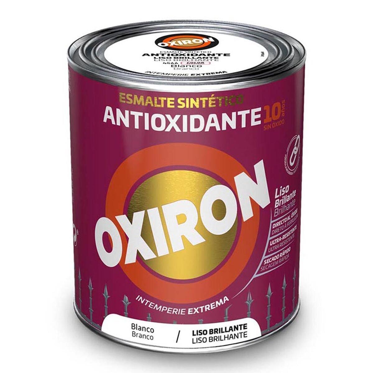 Esmalte Antioxidante Oxiron 5809077 Blanco Brillante 250 ml Metal