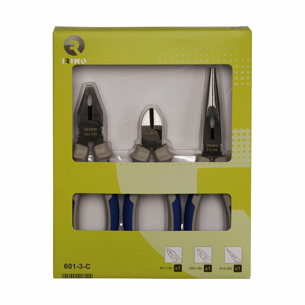 Set de alicates Irimo 601-3-c 180 mm