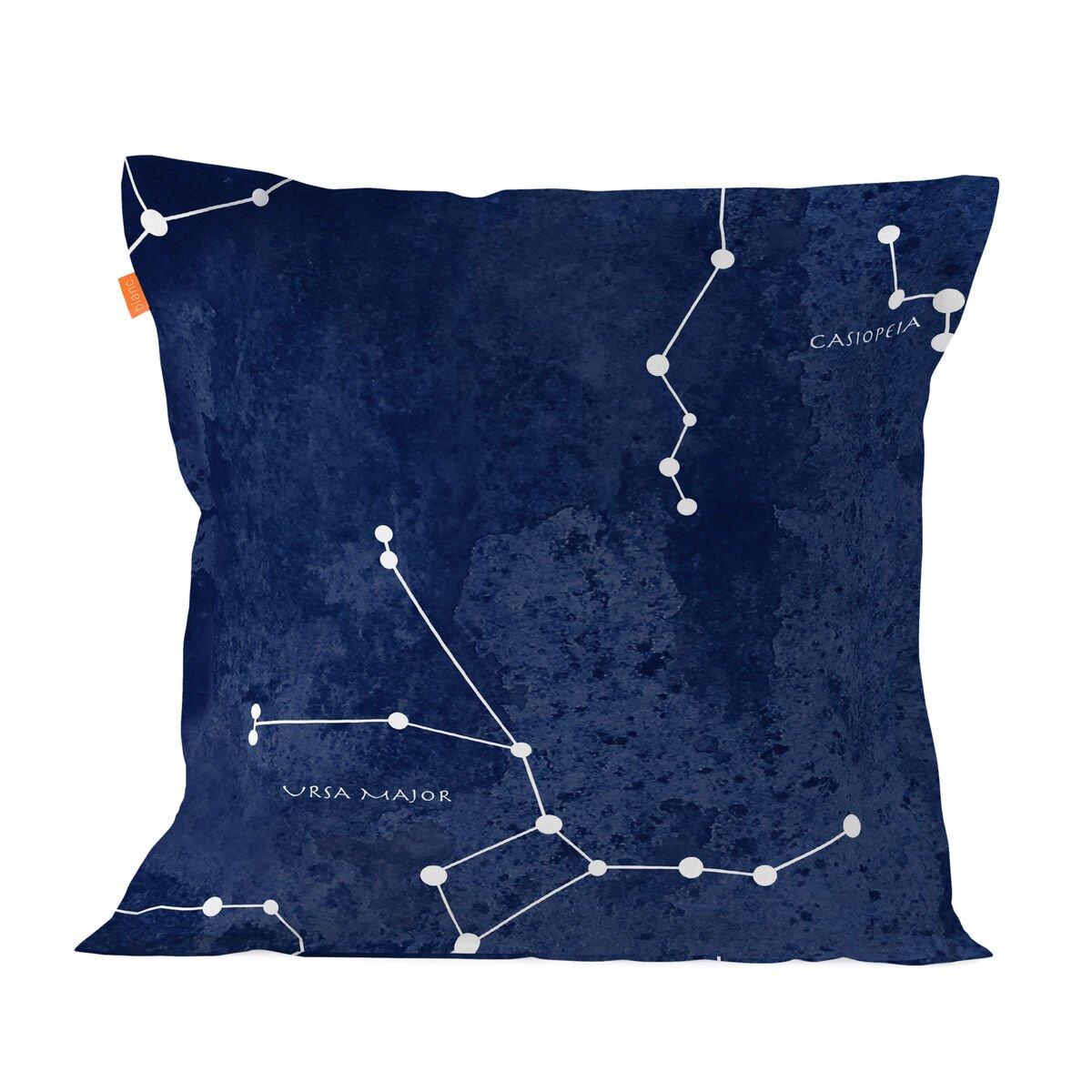 Funda de almohada HappyFriday Blanc Cosmos Multicolor 60 x 60 cm