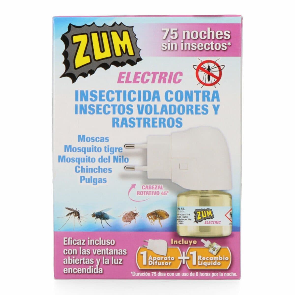 Insecticida Zum Eléctrico Líquido