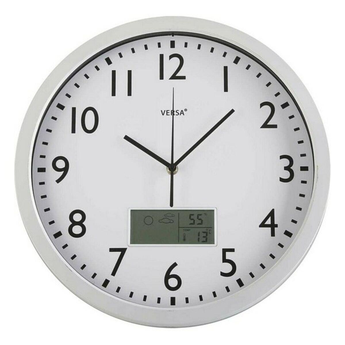 Reloj de Pared Versa 18560239 Blanco Plástico Minimalista 4 x 35 x 35 cm