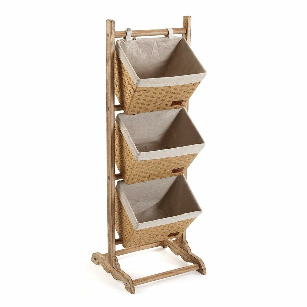 Cajonera multiusos Versa Marrón 35 x 102 x 35 cm