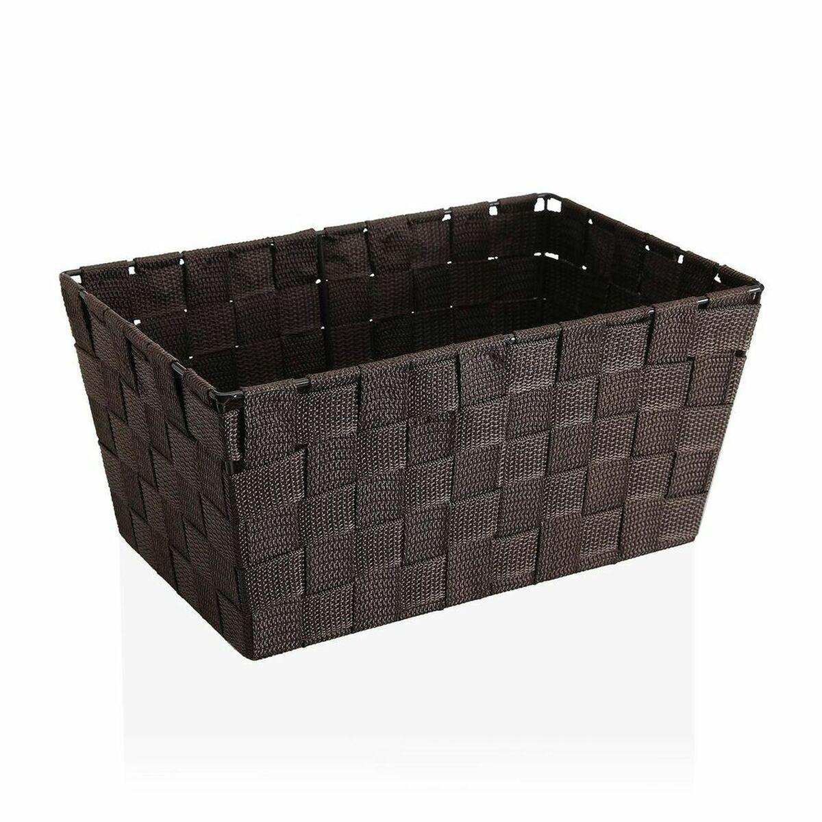 Cesta Multiusos Versa 20 x 15 x 30 cm Marrón