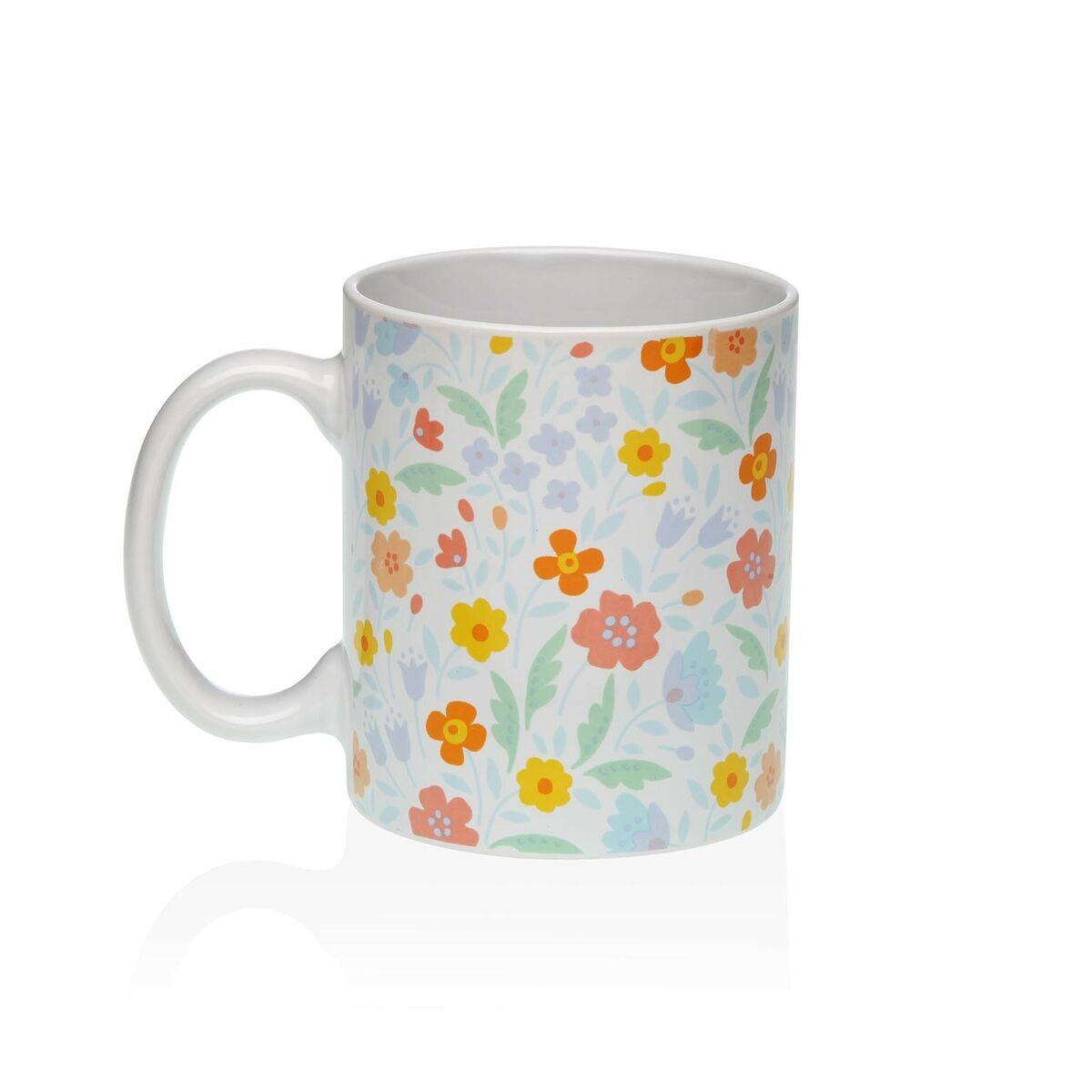 Taza Mug Versa Flandes Floral