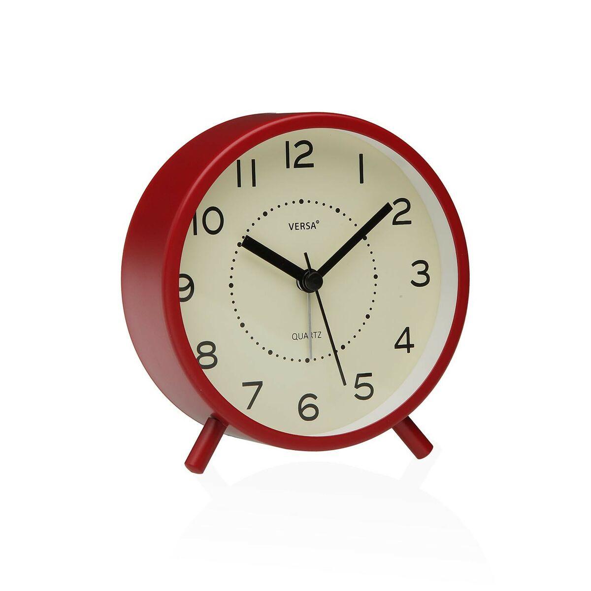 Reloj de Mesa Versa Zeal Rojo