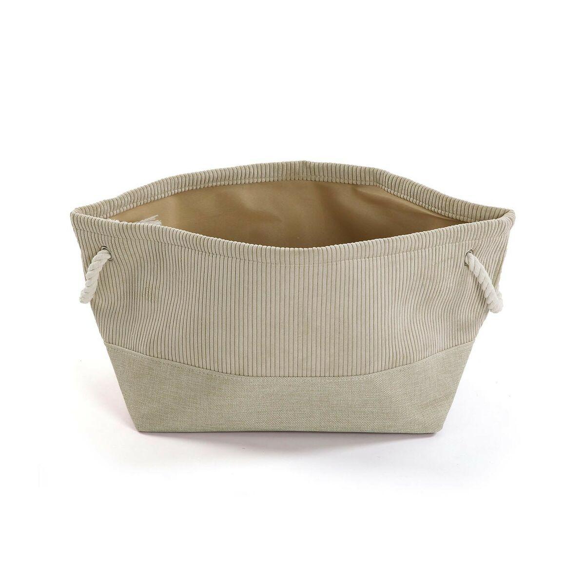 Cesta Multiusos Versa Corduroy 27 x 26 x 27 cm