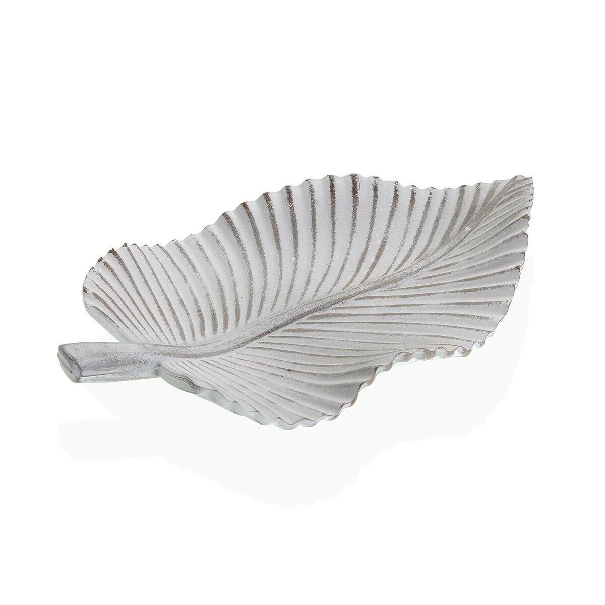 Centro de Mesa Versa Blanco Madera MDF 20 x 5 x 35 cm