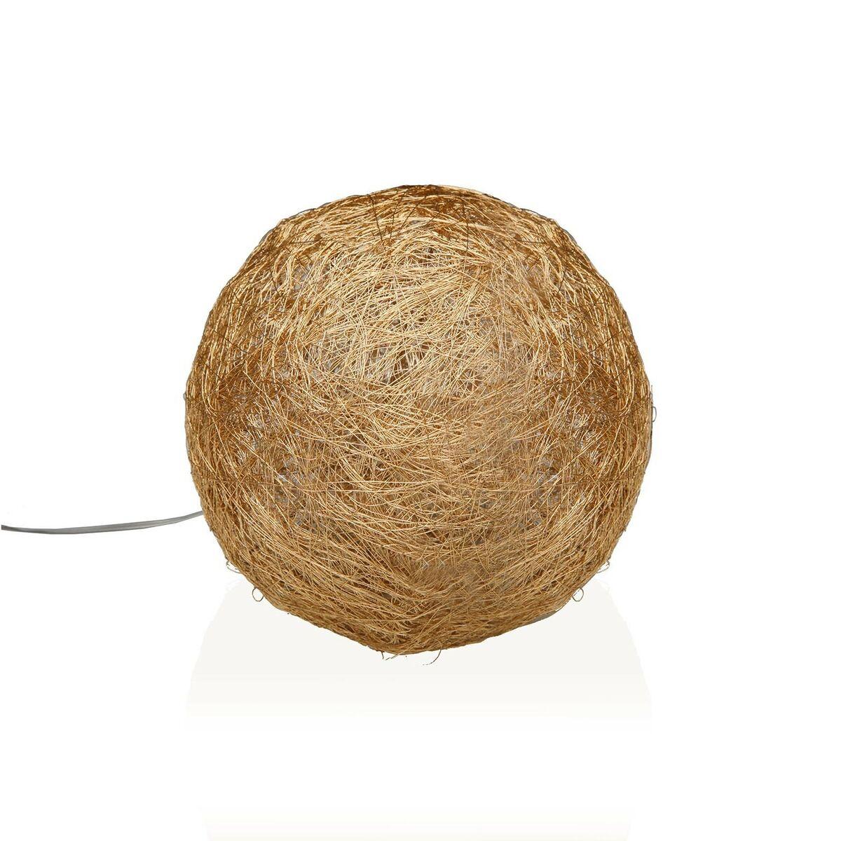 Bola de Navidad Versa Seda Hierro Ø 15 cm