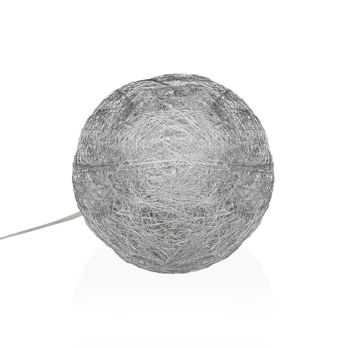 Bola de Navidad Versa Seda Hierro Ø 15 cm